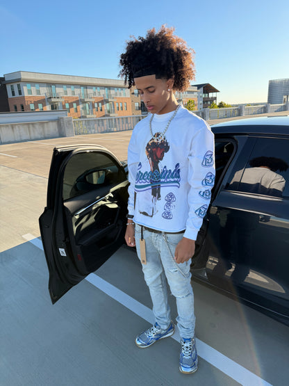 THREEMINDS Dennis Rodman long sleeve T-shirt