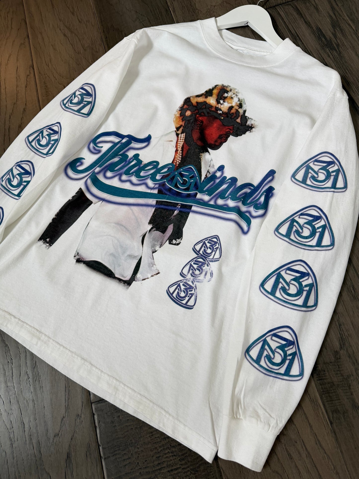 THREEMINDS Dennis Rodman long sleeve T-shirt