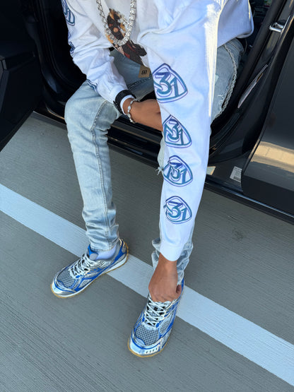 THREEMINDS Dennis Rodman long sleeve T-shirt